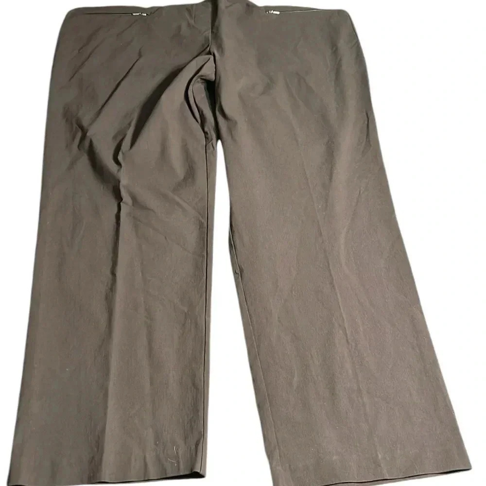 Pennington pants ,women size 26.  NWT, brown,savvy fit,straight leg,pull on - Picture 13 of 16